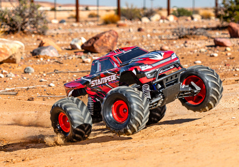 Traxxas 36254-8 Red 2WD Stampede RTR 1/10 XL-5 Monster Truck with Battery