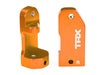Traxxas 3632T Orange Aluminum Caster Blocks 30 Degree Left and Right for 2WD