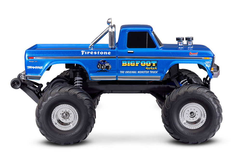 Traxxas 36334-4 BIGFOOT Classic 2WD RTR 1/10 Bl-2s Heavy Duty Monster Truck