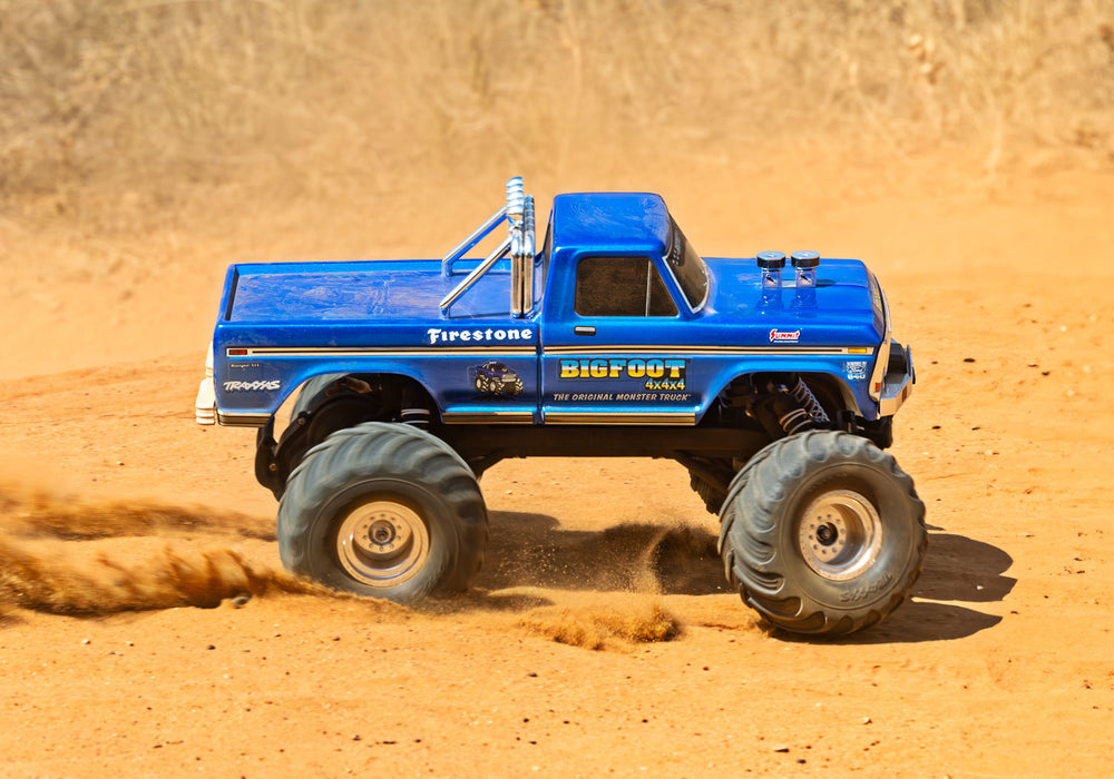 Traxxas 36334-4 BIGFOOT Classic 2WD RTR 1/10 Bl-2s Heavy Duty Monster Truck