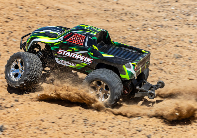 Traxxas 36354-4 Pink 2WD BL-2S Stampede