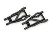 Traxxas 3655-BLK Black Heavy Duty Suspension A-Arms Left and Right for Slash Rustler Stampede and Others