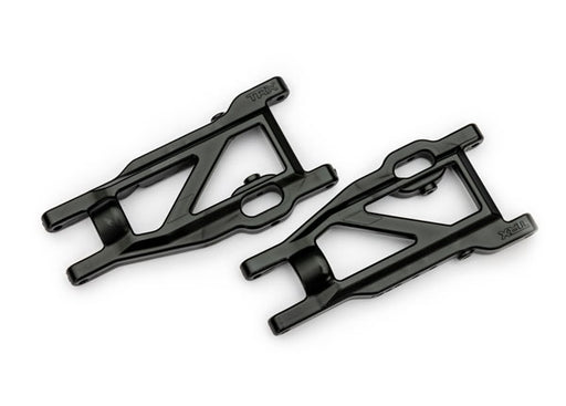 Traxxas 3655-BLK Black Heavy Duty Suspension A-Arms Left and Right for Slash Rustler Stampede and Others