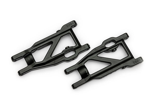 Traxxas 3655-BLK Black Heavy Duty Suspension A-Arms Left and Right for Slash Rustler Stampede and Others