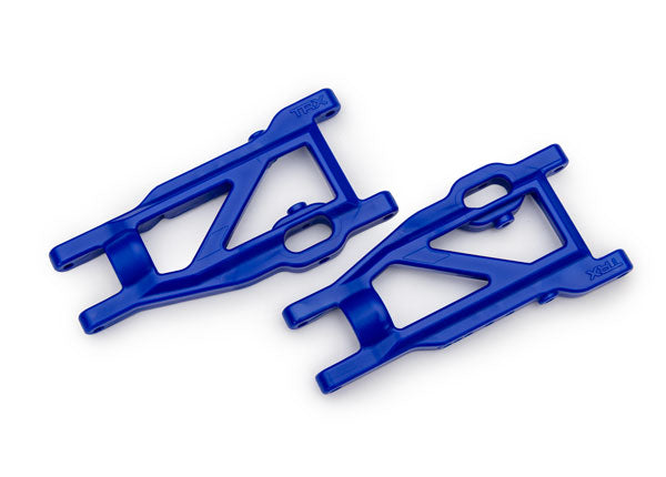 Traxxas 3655-Blue  Heavy Duty Suspension A-Arms Left and Right for Slash Rustler Stampede and Others