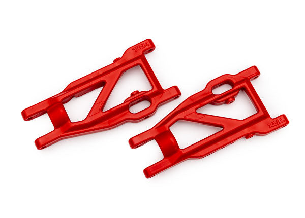 Traxxas 3655-RED Heavy Duty Suspension A-Arms Left and Right for Slash Rustler Stampede and Others