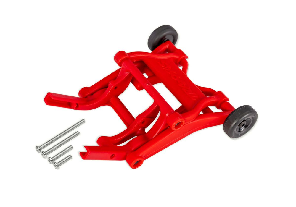 Traxxas 3678 Red Wheelie Bar Assembly for 2WD Slash Stampede Rustler and Bandit