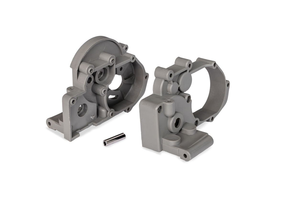 Traxxas 3691 Grey Gearbox Halves and Idler Gear Shaft for 2WD Vehicles
