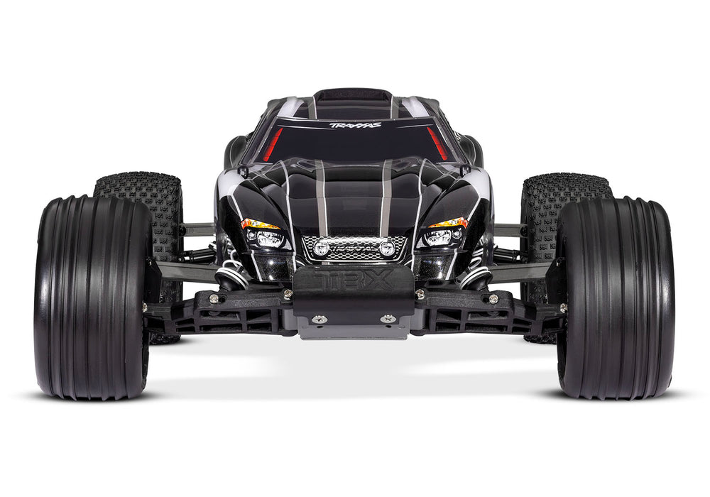 Traxxas 37054-8 Black 2WD Rustler RTR 1/10 XL-5 Stadium Truck with Battery and USB-C Charger