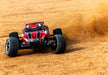 Traxxas 37054-8 Red 2WD Rustler RTR 1/10 XL-5 Stadium Truck with Battery and USB-C Charger