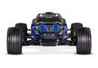 Traxxas 37354-4 Blue 2WD Rustler RTR 1/10 BL-2S Stadium Truck