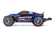 Traxxas 37354-4 Blue 2WD Rustler RTR 1/10 BL-2S Stadium Truck