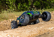 Traxxas 37354-4 Green 2WD Rustler RTR 1/10 BL-2S Stadium Truck