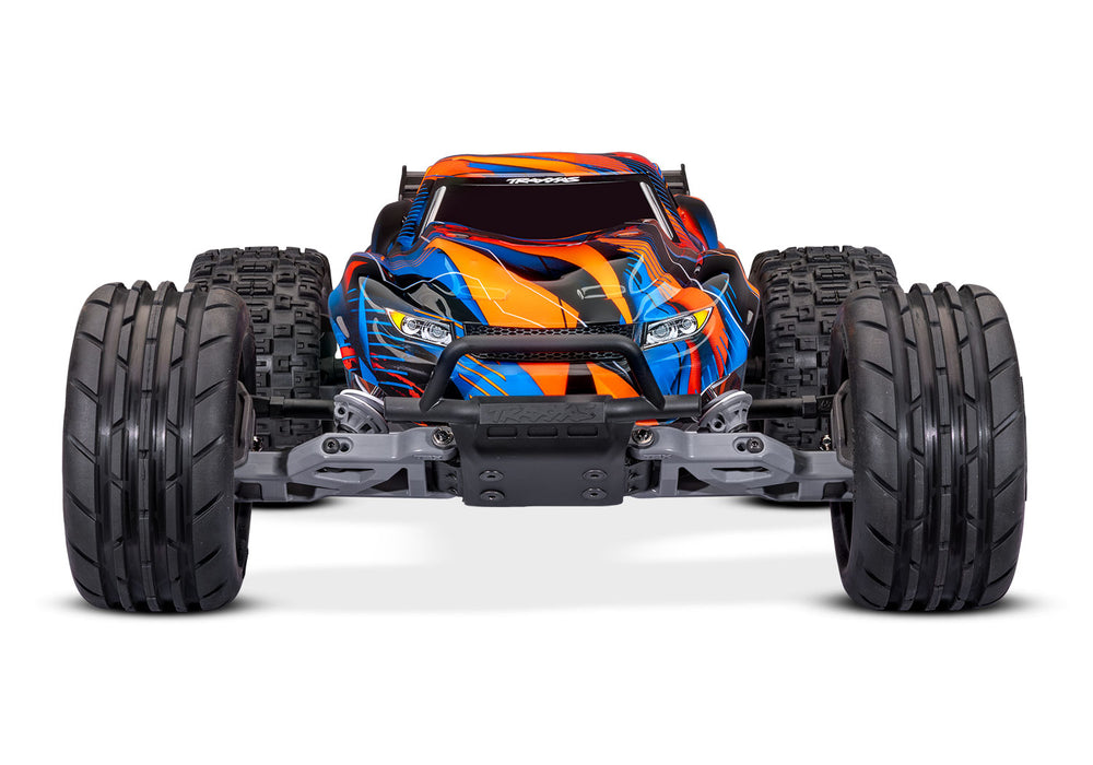 Traxxas 37454-4 Rustler XL3 1/10 Scale RTR 2WD Brushless Stadium Truck Orange