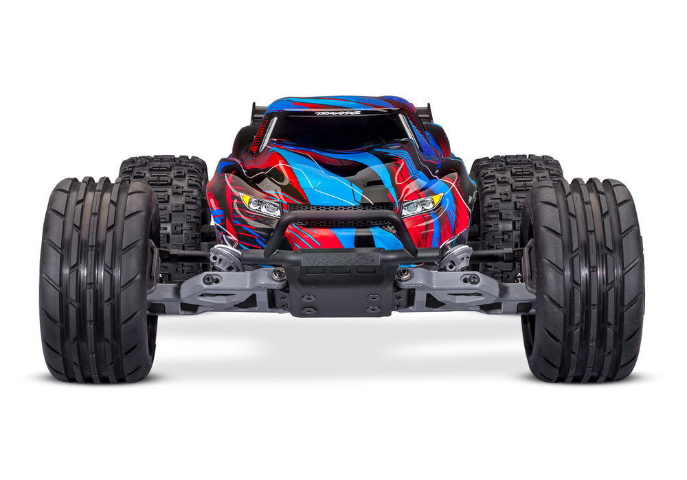 Traxxas 37454-4 Rustler XL3 1/10 Scale RTR 2WD Brushless Stadium Truck Red