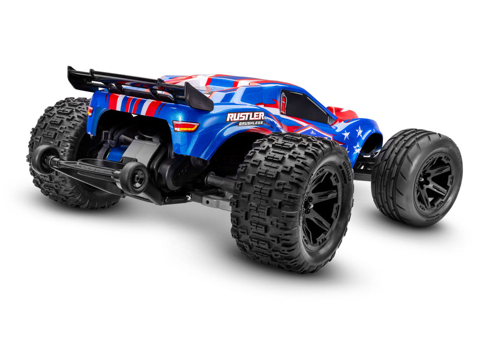 Traxxas 37454-4 Rustler XL3 40th Anniversary 1/10 Scale RTR 2WD Brushless Stadium Truck