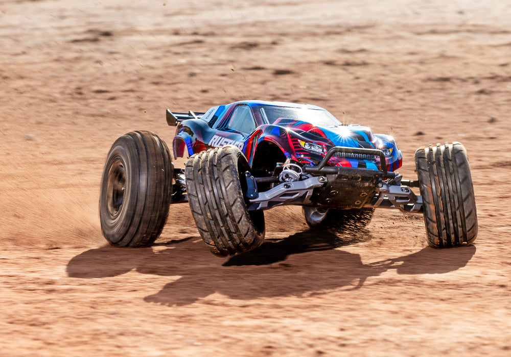 Traxxas 37454-4 Rustler XL3 40th Anniversary 1/10 Scale RTR 2WD Brushless Stadium Truck