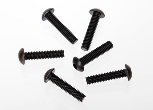 Traxxas 3929 4m x 18mm Button Head Machine Screws 6 Pack