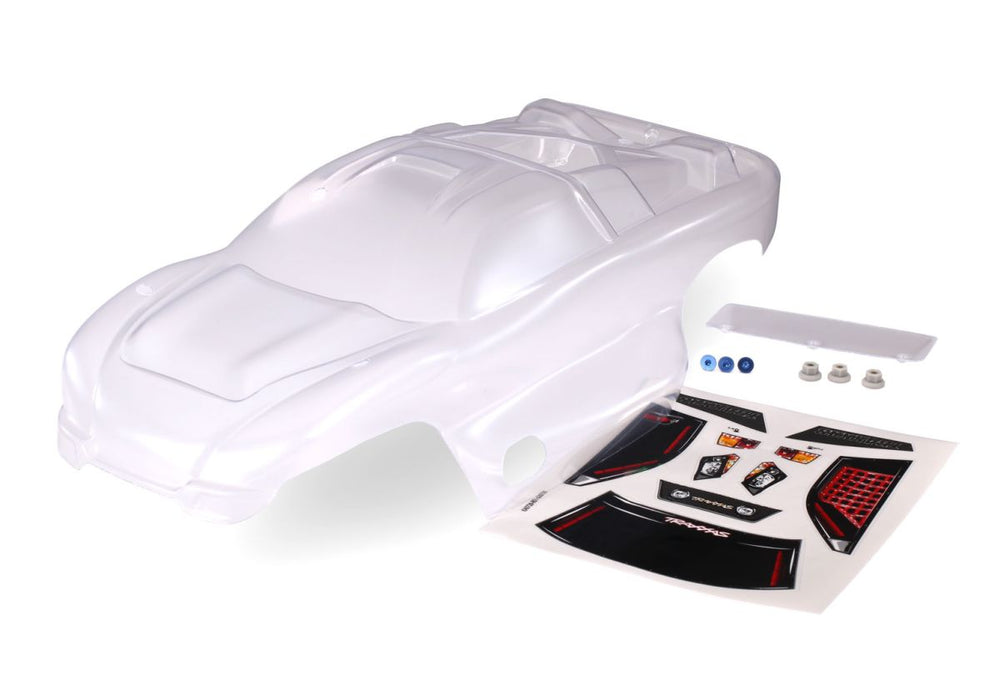 Traxxas 4412 Nitro Rustler Clear Body