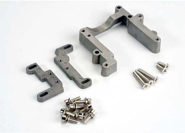Traxxas 4460 2 Piece Aluminum Engine Mount with Screws for Nitro Slash