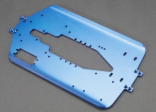 Traxxas 5122X 4 mm Blue Aluminum Extended T-Maxx Chassis