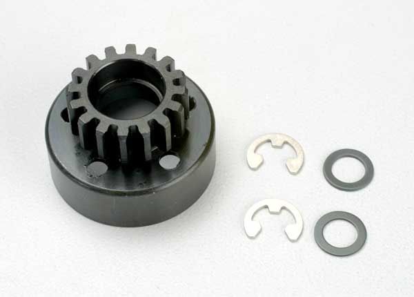 Traxxas 5216 16T Steel Clutch Bell (1.0 Mod) for Slayer 4x4 and Revo 3.3