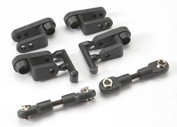 Traxxas 5345R Servo Horn and Linkage for Revo Summit and Slayer