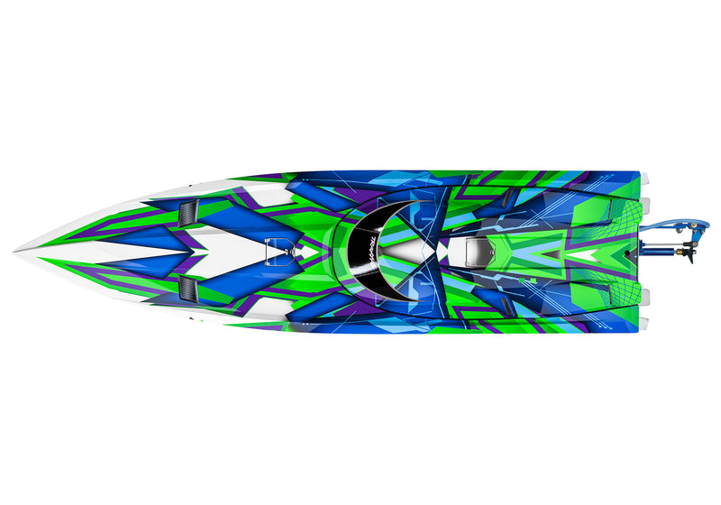 Traxxas 57076-4 Spartan Brushless 36' Race Boat Green