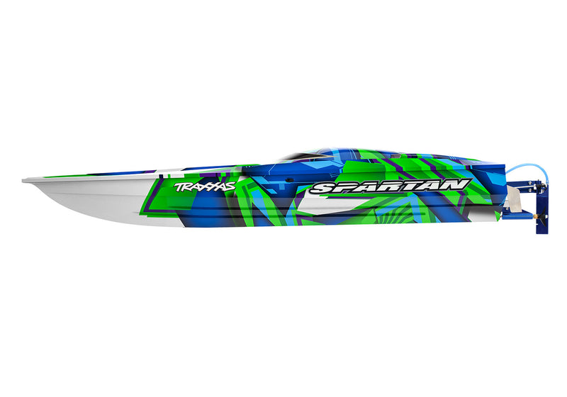 Traxxas 57076-4 Spartan Brushless 36' Race Boat Green