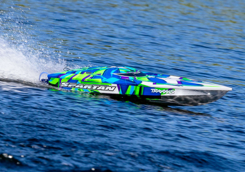 Traxxas 57076-4 Spartan Brushless 36' Race Boat Green