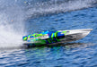 Traxxas 57076-4 Spartan Brushless 36' Race Boat Green
