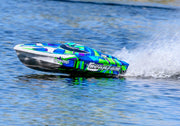 Traxxas 57076-4 Spartan Brushless 36' Race Boat Green