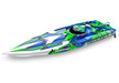 Traxxas 57076-4 Spartan Brushless 36' Race Boat Green