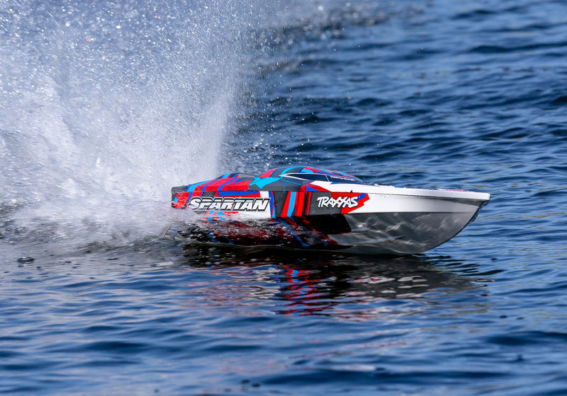 Traxxas 57076-4 Spartan Brushless 36' Race Boat Red
