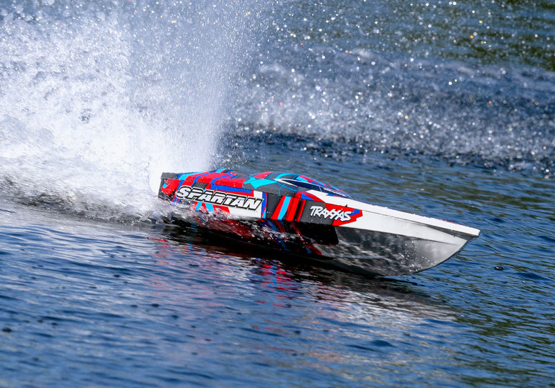Traxxas 57076-4 Spartan Brushless 36' Race Boat Red