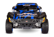 Traxxas 58034-8 Blue Slash RTR 1/10 XL-5 Stadium Truck with Battery and USB-C Charger