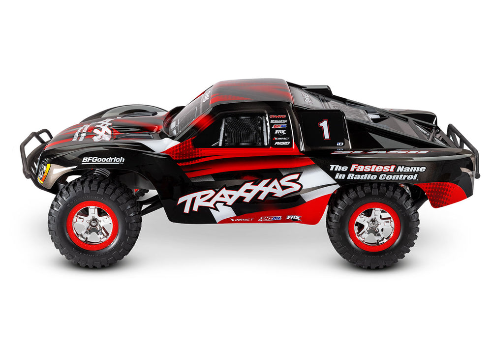 Traxxas 58034-8 Red Slash RTR 1/10 XL-5 Stadium Truck with Battery and USB-C Charger