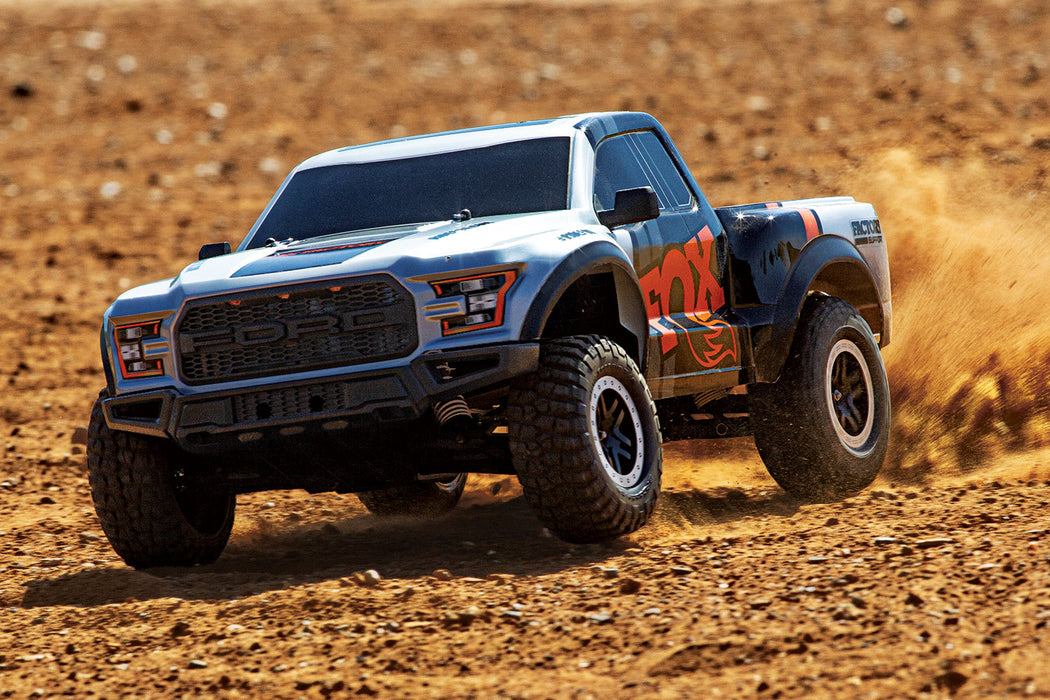 Traxxas 58094-8 FOX Ford Raptor RTR 1/10 XL-5 Stadium Truck with Battery and USB-C Charger