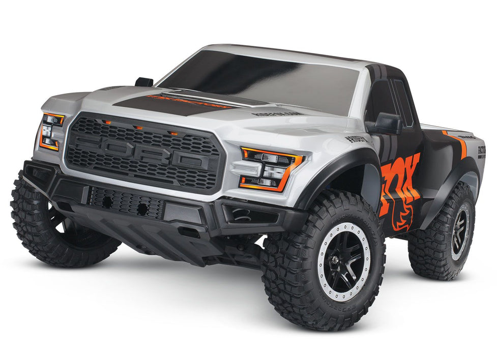 Traxxas 58094-8 FOX Ford Raptor RTR 1/10 XL-5 Stadium Truck with Battery and USB-C Charger