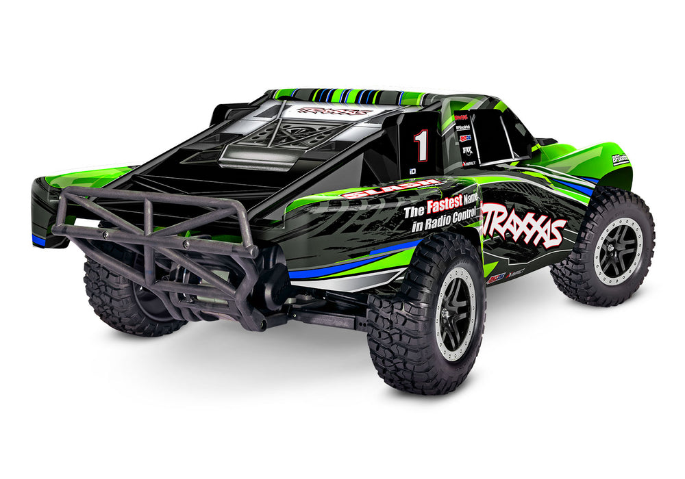 Traxxas 58134-4  Green 2WD Slash RTR 1/10 BL-2s Brushless Short Course Truck
