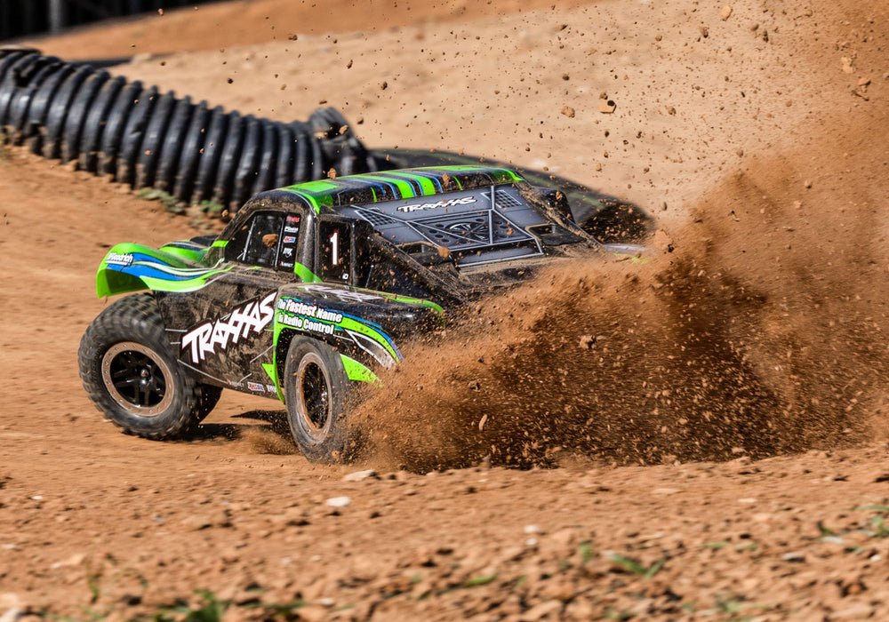 Traxxas 58134-4  Green 2WD Slash RTR 1/10 BL-2s Brushless Short Course Truck