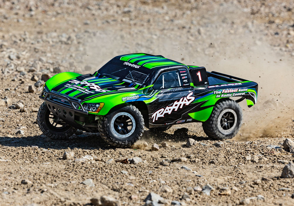 Traxxas 58134-4  Green 2WD Slash RTR 1/10 BL-2s Brushless Short Course Truck