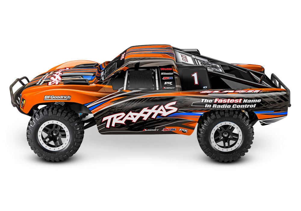 Traxxas 58134-4  Orange 2WD Slash RTR 1/10 BL-2s Brushless Short Course Truck
