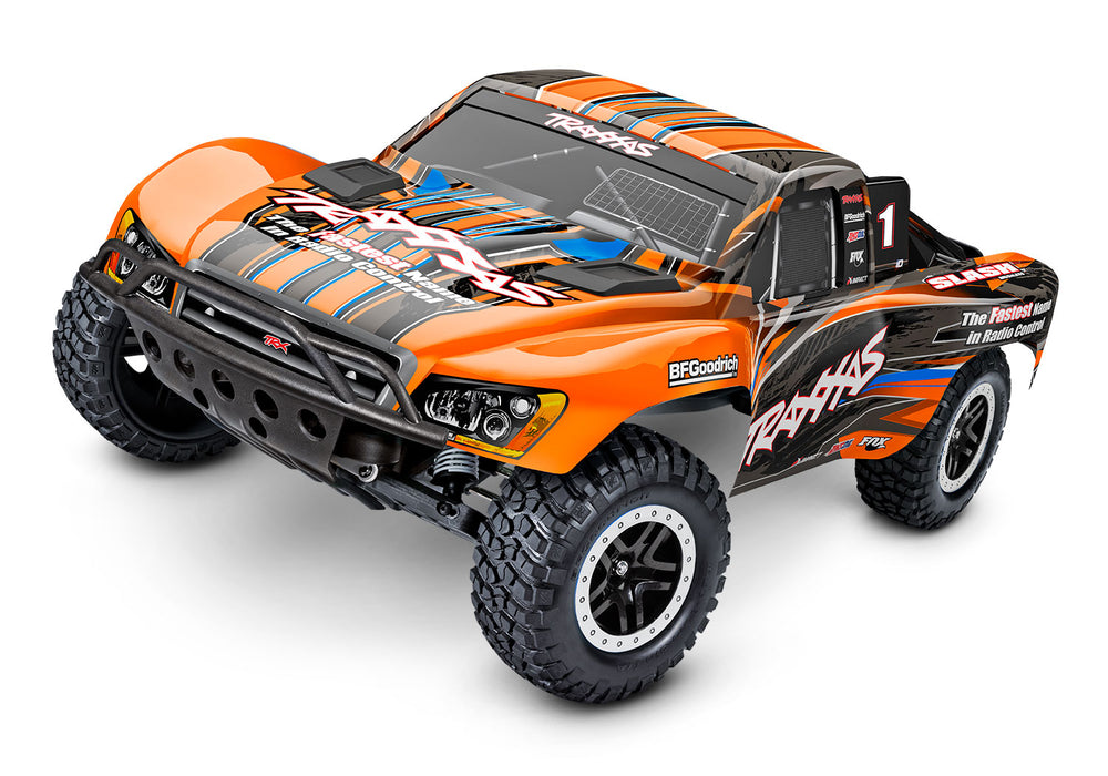 Traxxas 58134-4  Orange 2WD Slash RTR 1/10 BL-2s Brushless Short Course Truck
