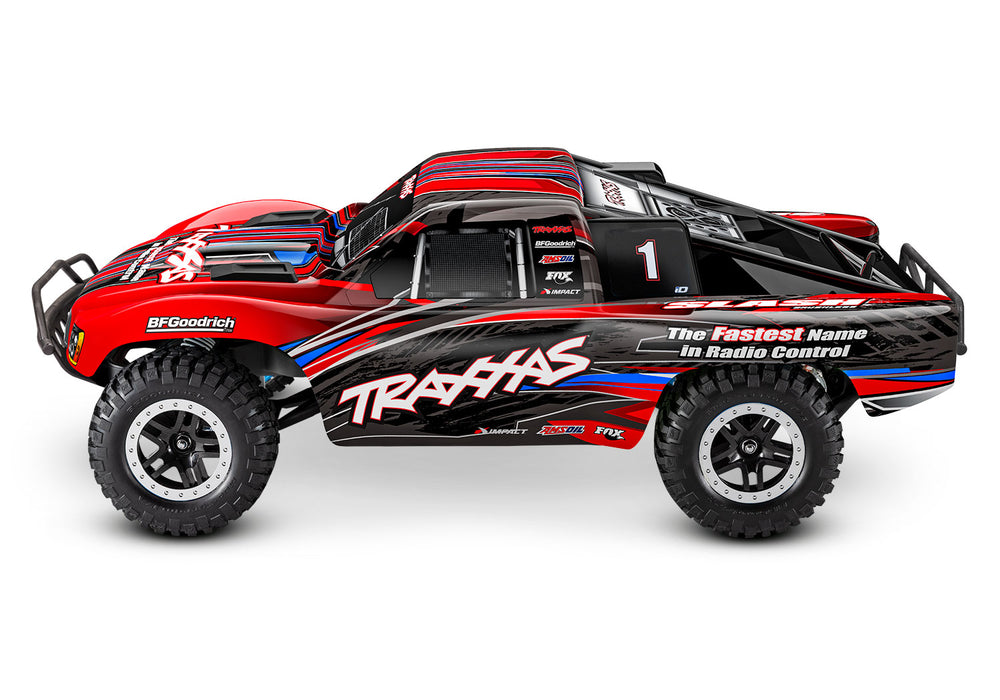 Traxxas 58134-4 Red 2WD Slash RTR 1/10 BL-2s Brushless Short Course Truck