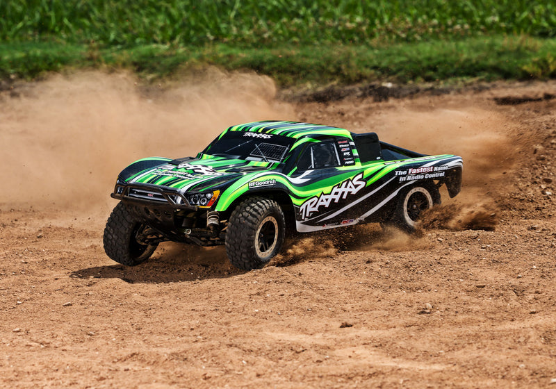Traxxas 58234-8 2WD Green Slash HD with USB-C
