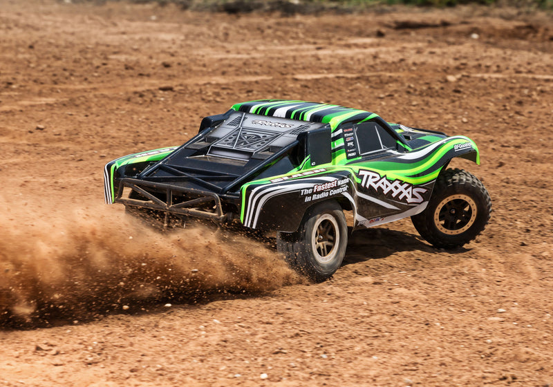 Traxxas 58234-8 2WD Green Slash HD with USB-C