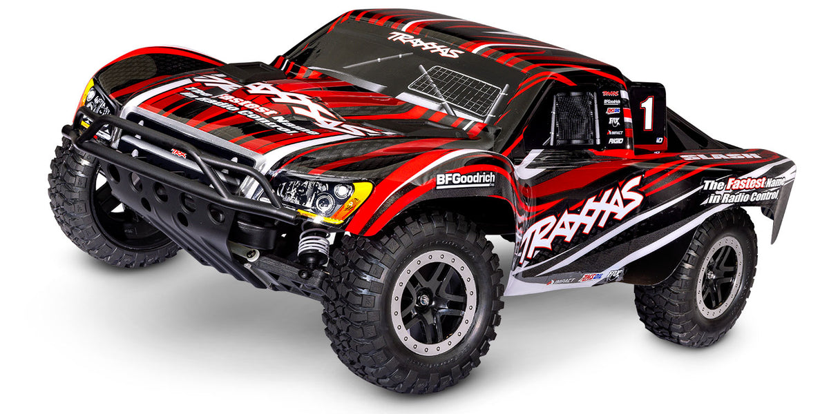 Traxxas 58234-8 2WD Red Slash HD with USB-C — White Rose Hobbies