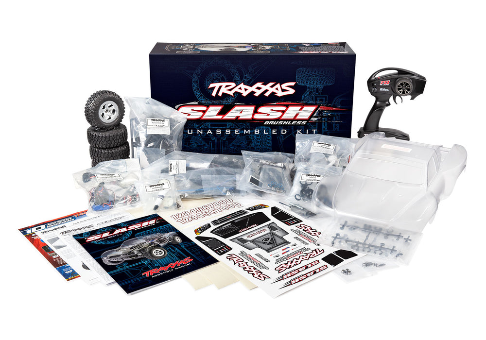 Traxxas 58314-4 Heavy Duty 2WD Slash Kit with BL-2s and TQ Radio System