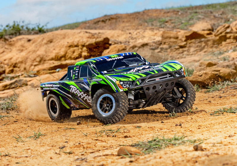 Traxxas 58334-4 1/10 2wd Green Slash HD BL-2s